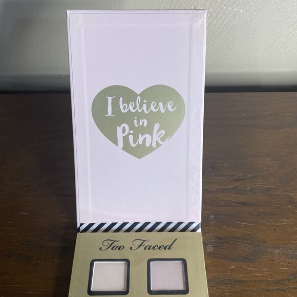 Too Faced I BELIEVE IN PINK Eye/Cheek Palette Brand New - Picture 3 of 4